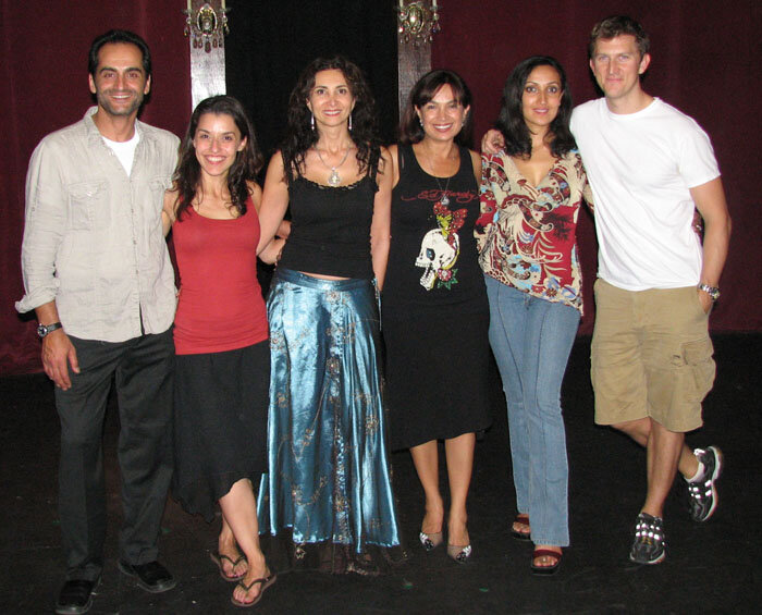 Cast of SHAME at Open Fist Theater, Los Angeles