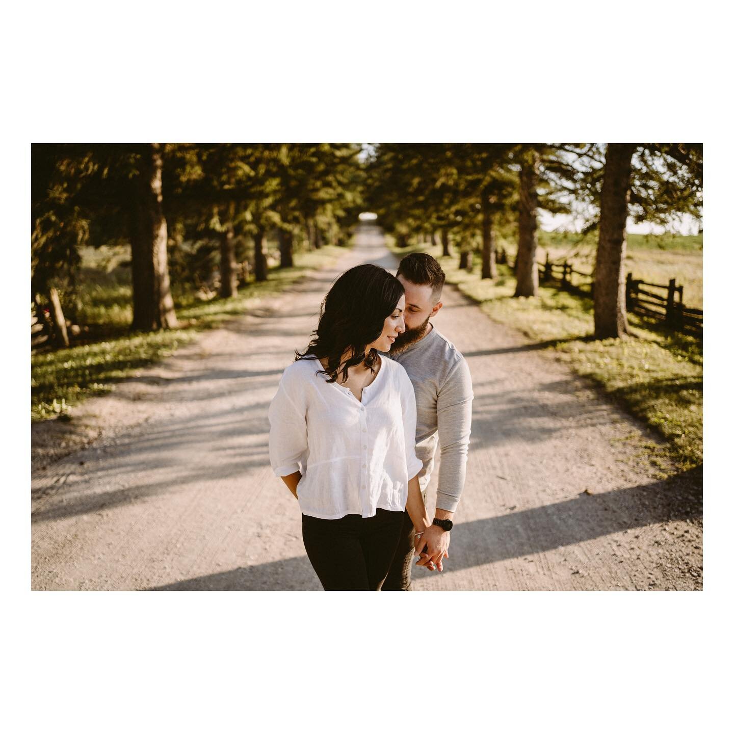 They wanted fields and sunset and we delivered. Working together to find the perfect location is a must.  It&rsquo;s important that where you shoot your engagement photos or even just a couples session, reflects the people you are and the things you 