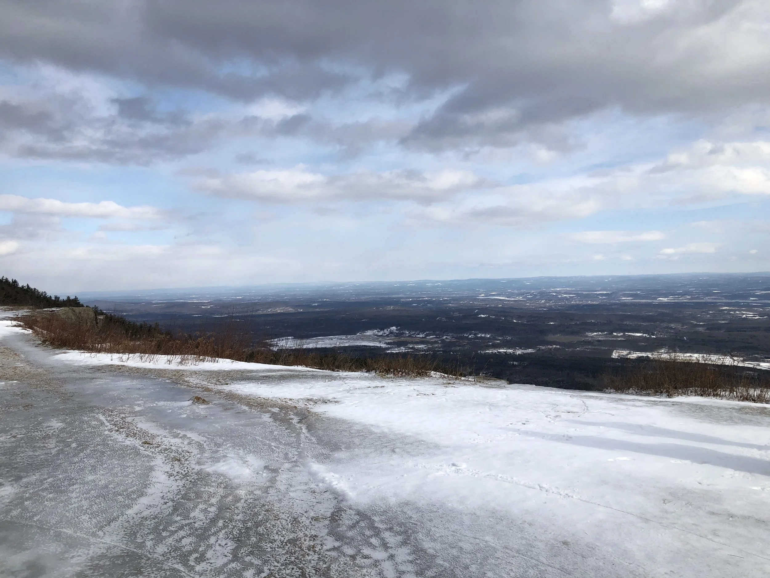 Full Moon Snowshoe to The Catskill Mountain House Site