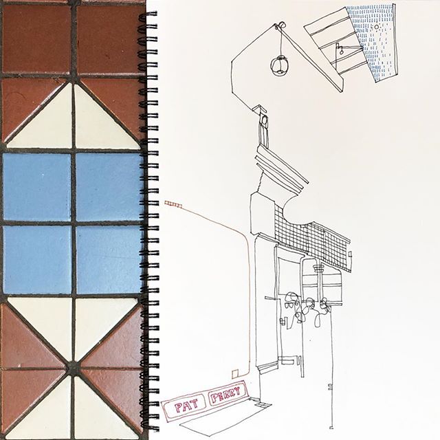 Some sketches of the strand arcade from last weeks meet up with @patsouthernpearce and USK sydney; always nice to do a swap and to give a sketch away to a good home @joscelyne42 #urbansketchers #usksydney