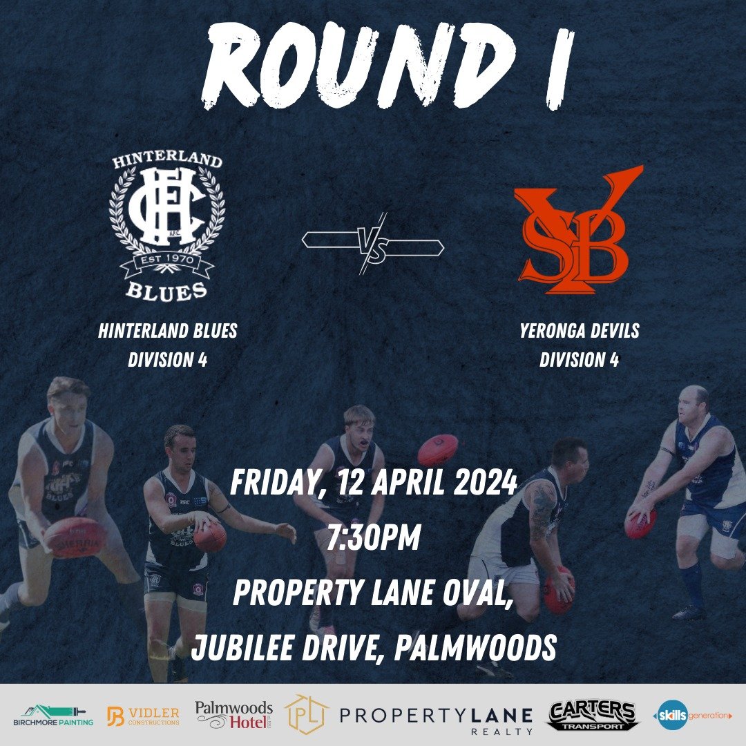 We are in for a huge weekend at @propertylanerealty Oval!

Kicking off on Friday night with our Thirds Team playing their long awaited first game in the Division 4 Friday night competition. This has been a very long road for our players and the Club 