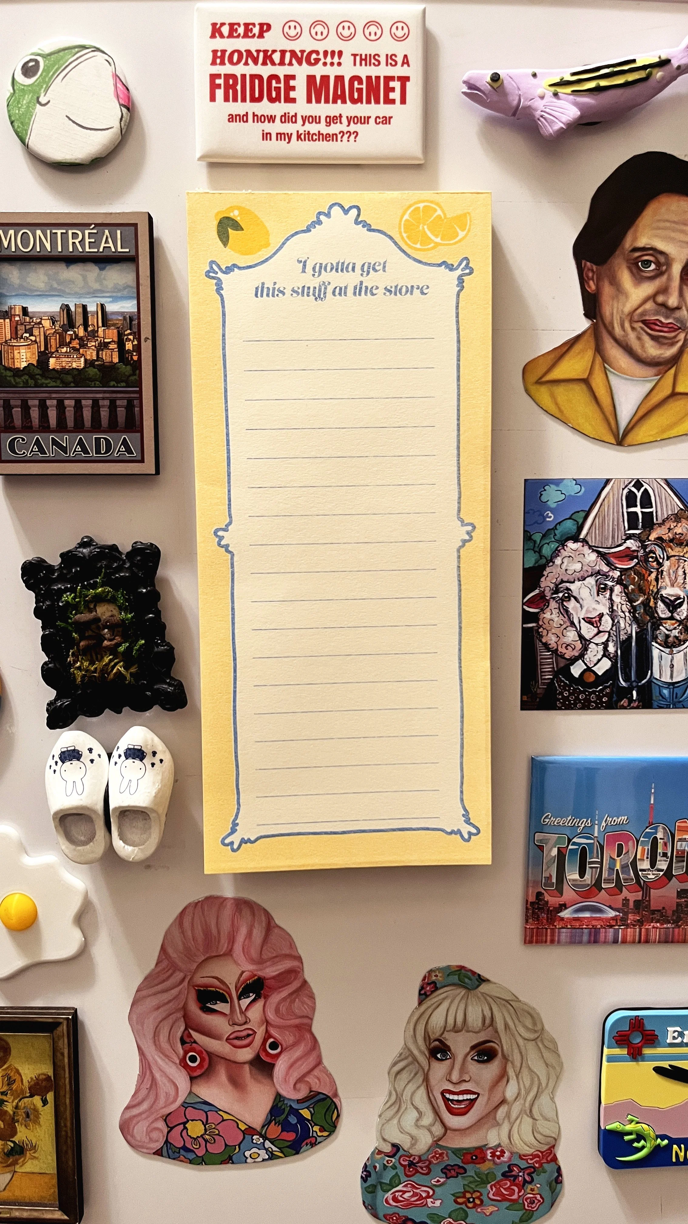 I gotta get this stuff - Notepad