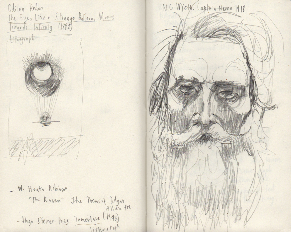  sketches from the Brandywine Museum  