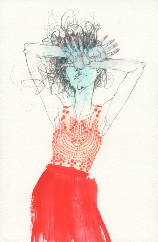 Inspired by a dress from Anthropologie