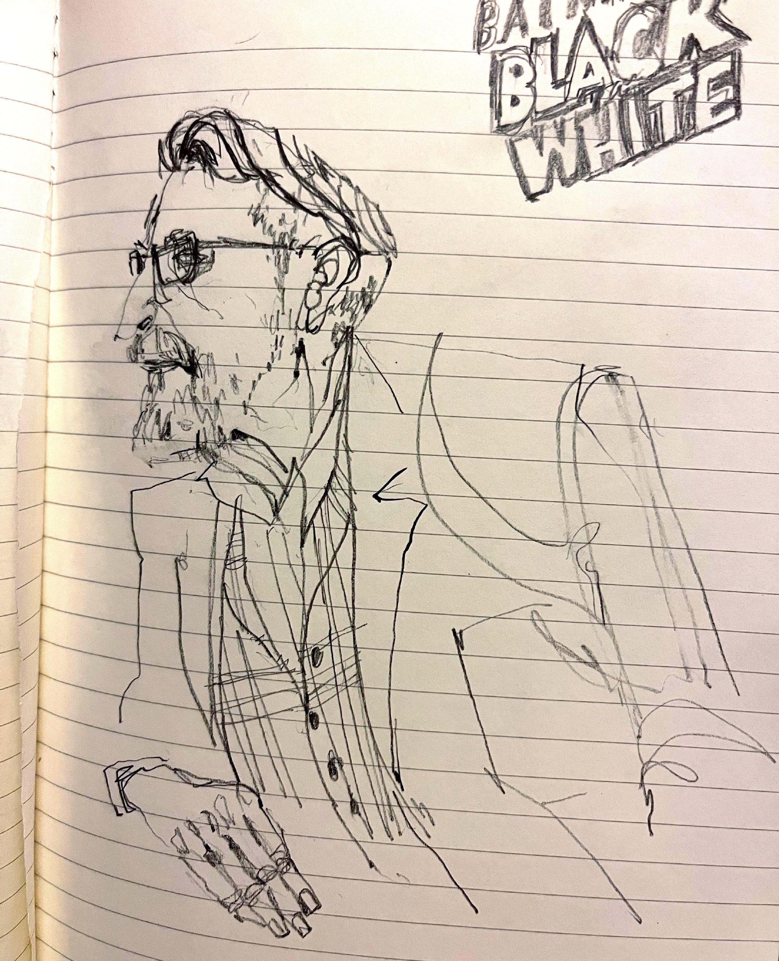  Chip Kidd lecture sketch 