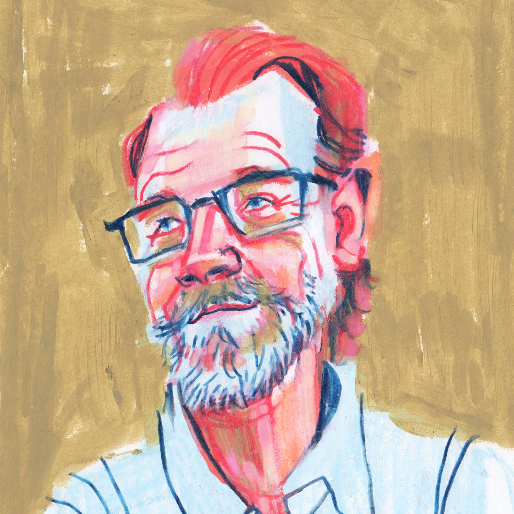  George Saunders alternative sketch for  Substance Abuse  podcast 