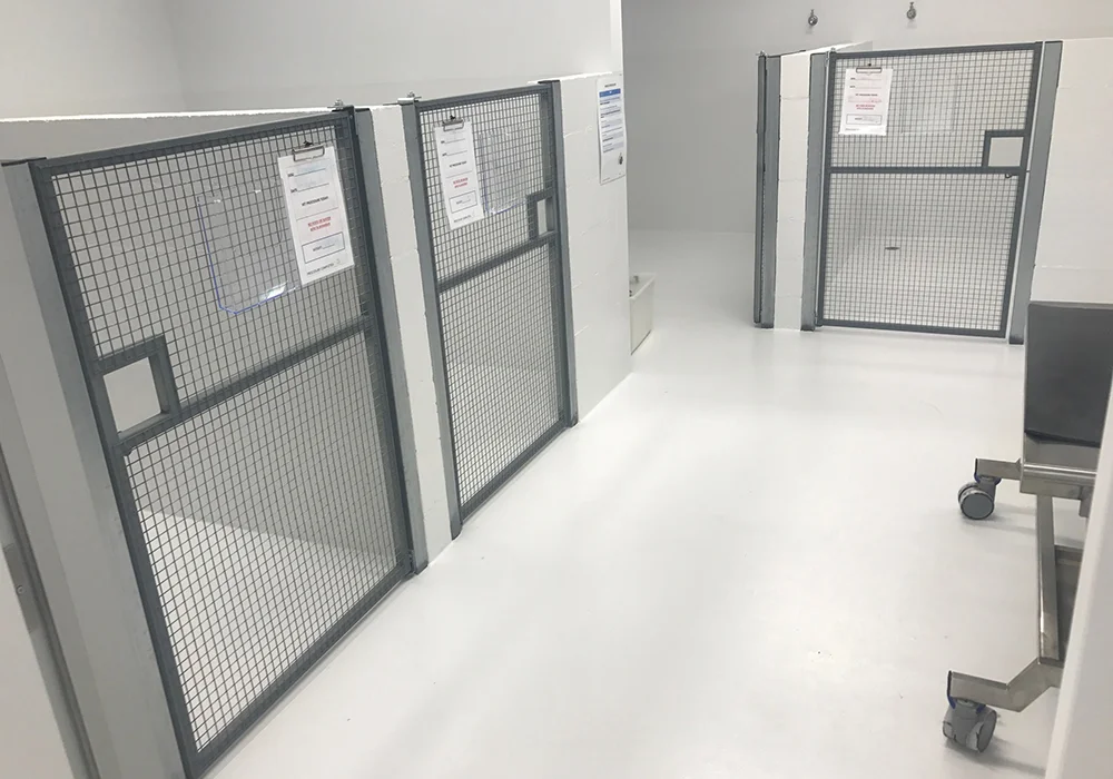 Shown above: Vision Australia Puppy Kennels