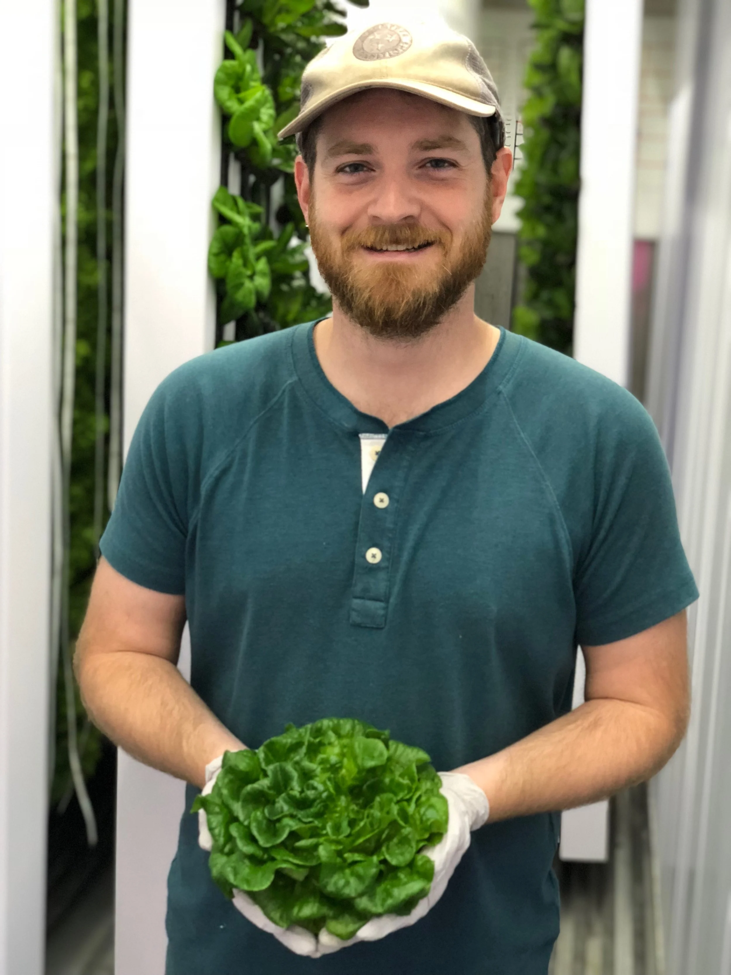 “We’re excited to be offering this great product to our customers just a few feet from where it was grown,” says David Goodman of Rally House Farms.