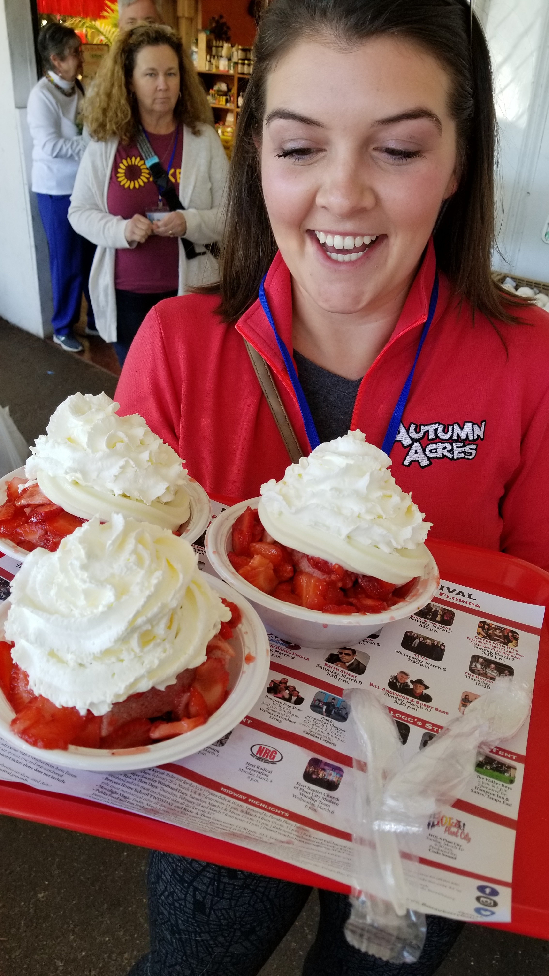 “Strawberries are king” at the Parkesdale Market in Plant City, Florida — the largest farmers’ market in the state.