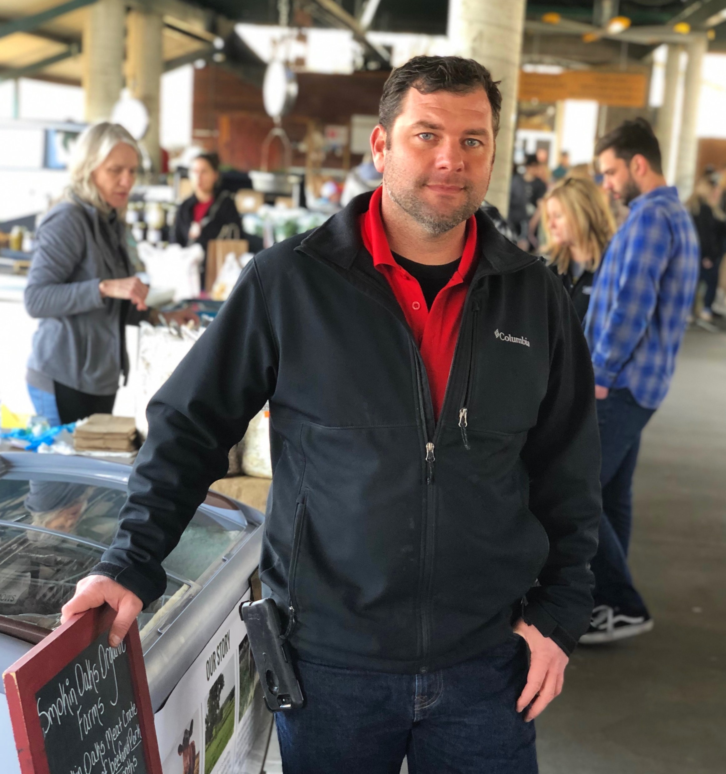 “The best thing at the Nashville Farmers’ Market is that the shoppers and NFM staff really appreciate the farmer. We are used to getting bullied by the big companies, so it's nice hear that people care where their food comes from and how it’s raised.”