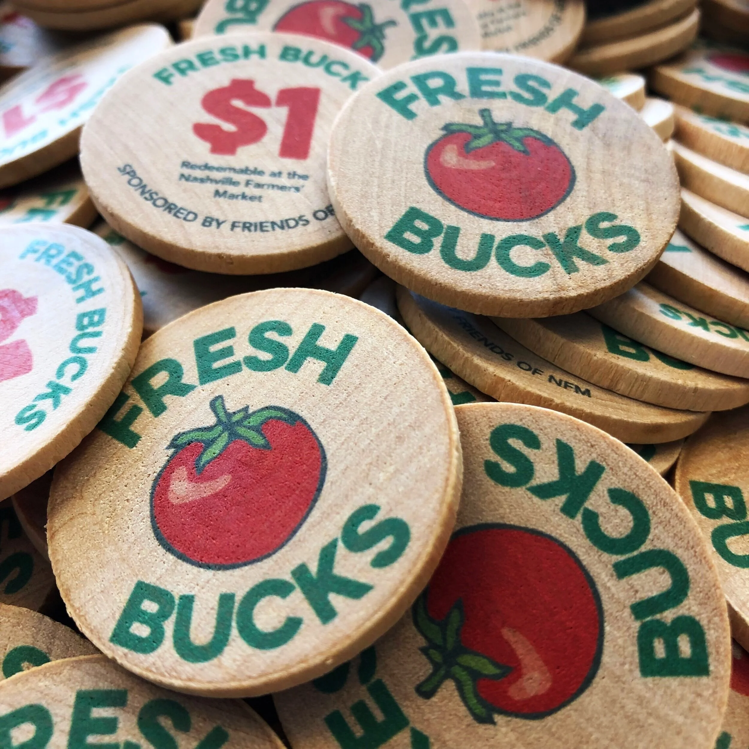 Throughout the 2019 market season, SNAP users have collectively brought in more than $1,700 in receipts (averaging $15 per transaction), receiving a matching dollar amount in Fresh Bucks tokens in return.