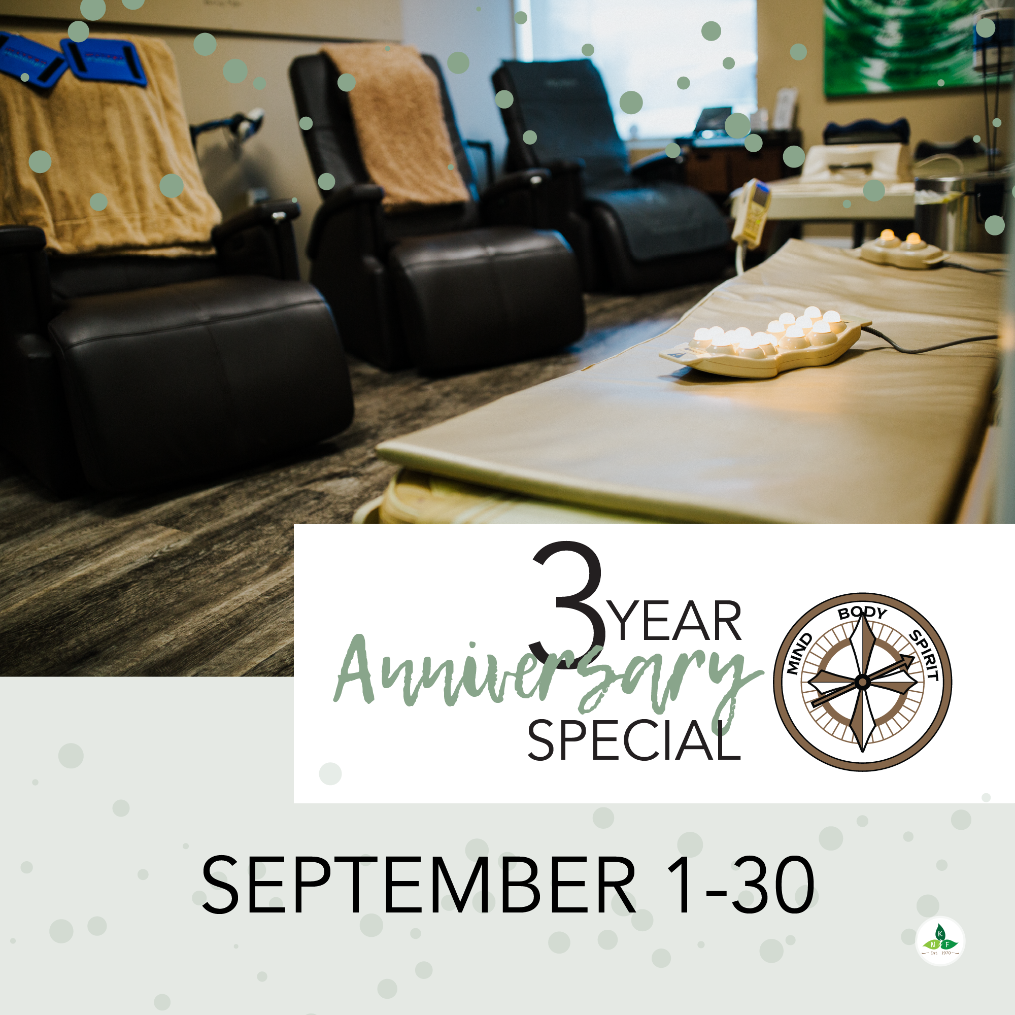 3 year Anniversary Specials
