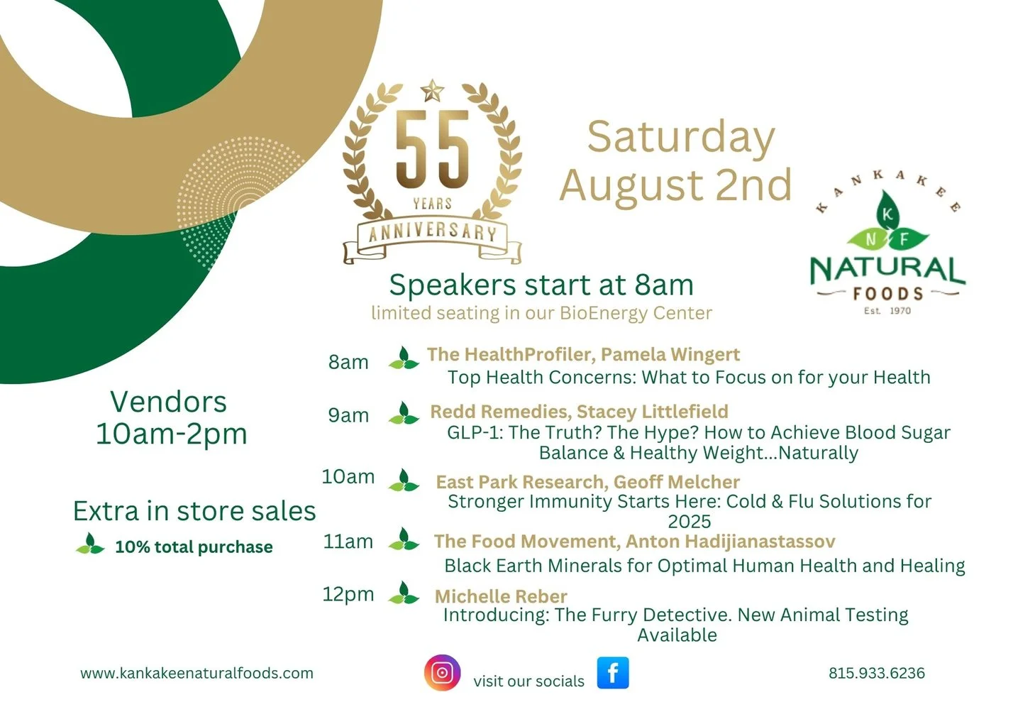 55th Anniversary Event