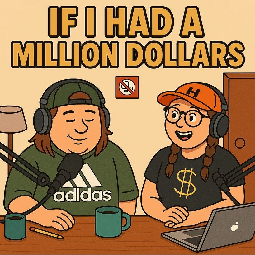 A million dollars, no saving, no investing. 💸 What would you do? Our latest episode is all about the wildest, most fun ways to spend it all. Drop your plans below and then tap the link in bio to hear ours! 🎙️ #million #podcasting #question #fun #fo