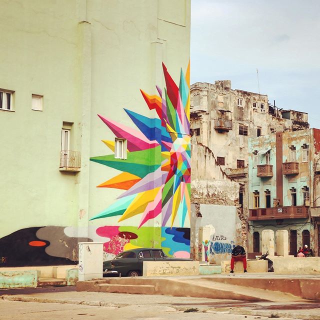 &ldquo;Fire forces things to change really fast.&rdquo;◾️◼️💥
&bull;&bull;
#catalyst #havana #cuba #cuban art #streetArt #alexanderhelas #visionary #fiction #author