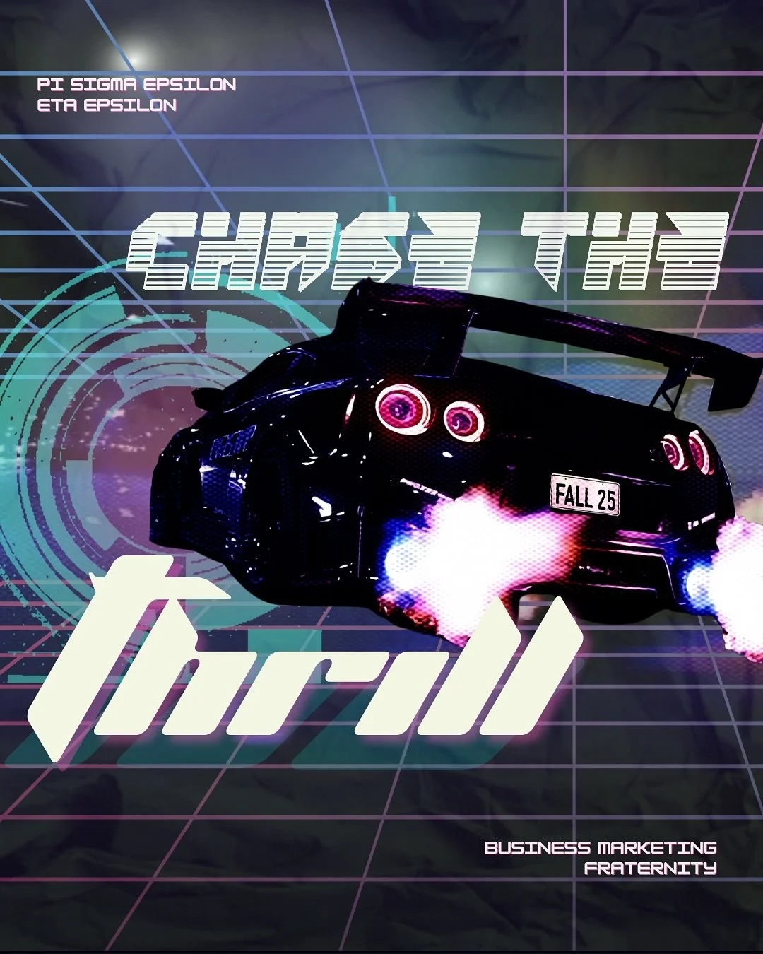 CHASE THE THRILL 🏎️💨🏙️🏁

We&rsquo;re excited to announce Fall Recruitment 2025 has now begun. If you&rsquo;re looking to boost your internship success rates 📈, social life on campus 🌟, or are interested in exploring the world of business, marke