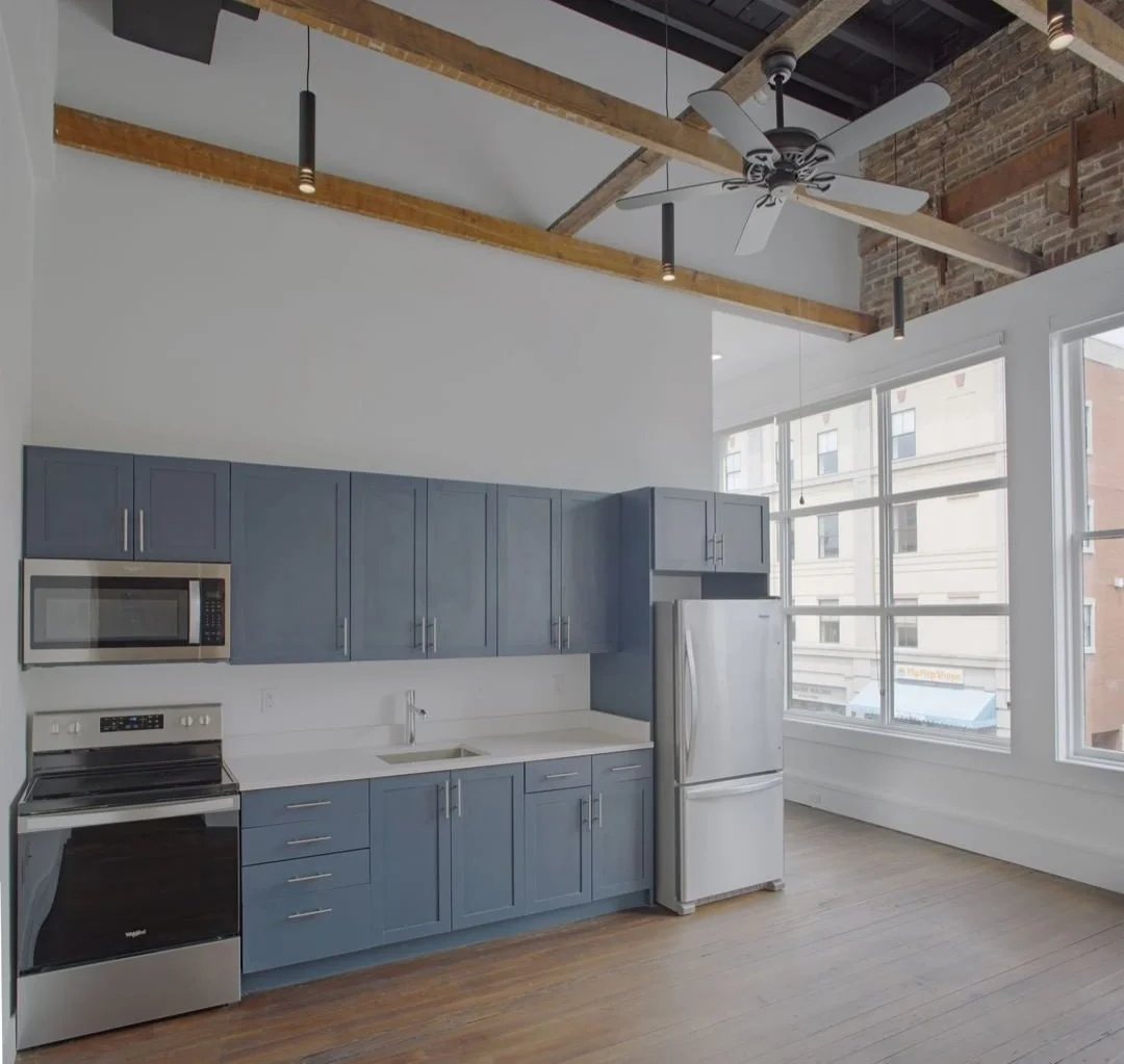 INTERIOR VIEW AT WOOD STRUCTURE