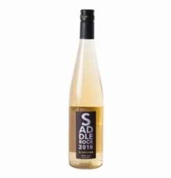 2016 Saddlerock Riesling- Central Coast A tropical paradise! Pineapple, peach, lychee and citrus blossom jump out of the glass while pear, guava and honeydew swim throughout your palate.