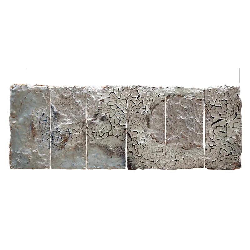 Feint Thread of Wilderness 55H X 140W cm Ceramic 2013