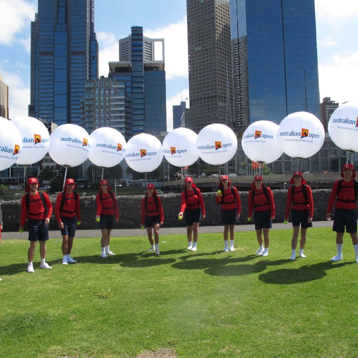 Australian Open Tennis, media launch, Melbourne CBD