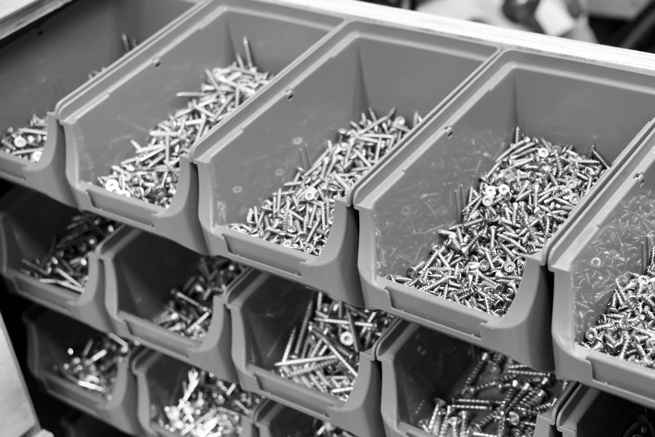 Verschillende soorten schroeven