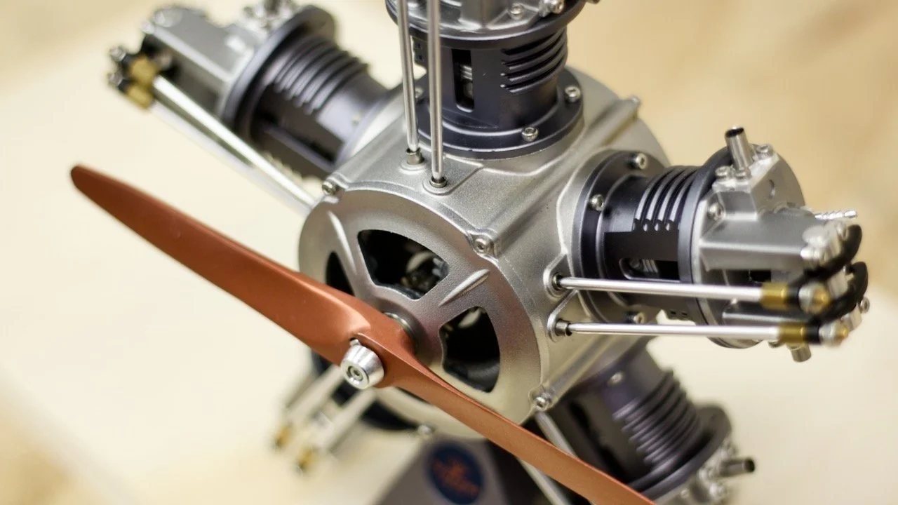 Een stermotor assembleren