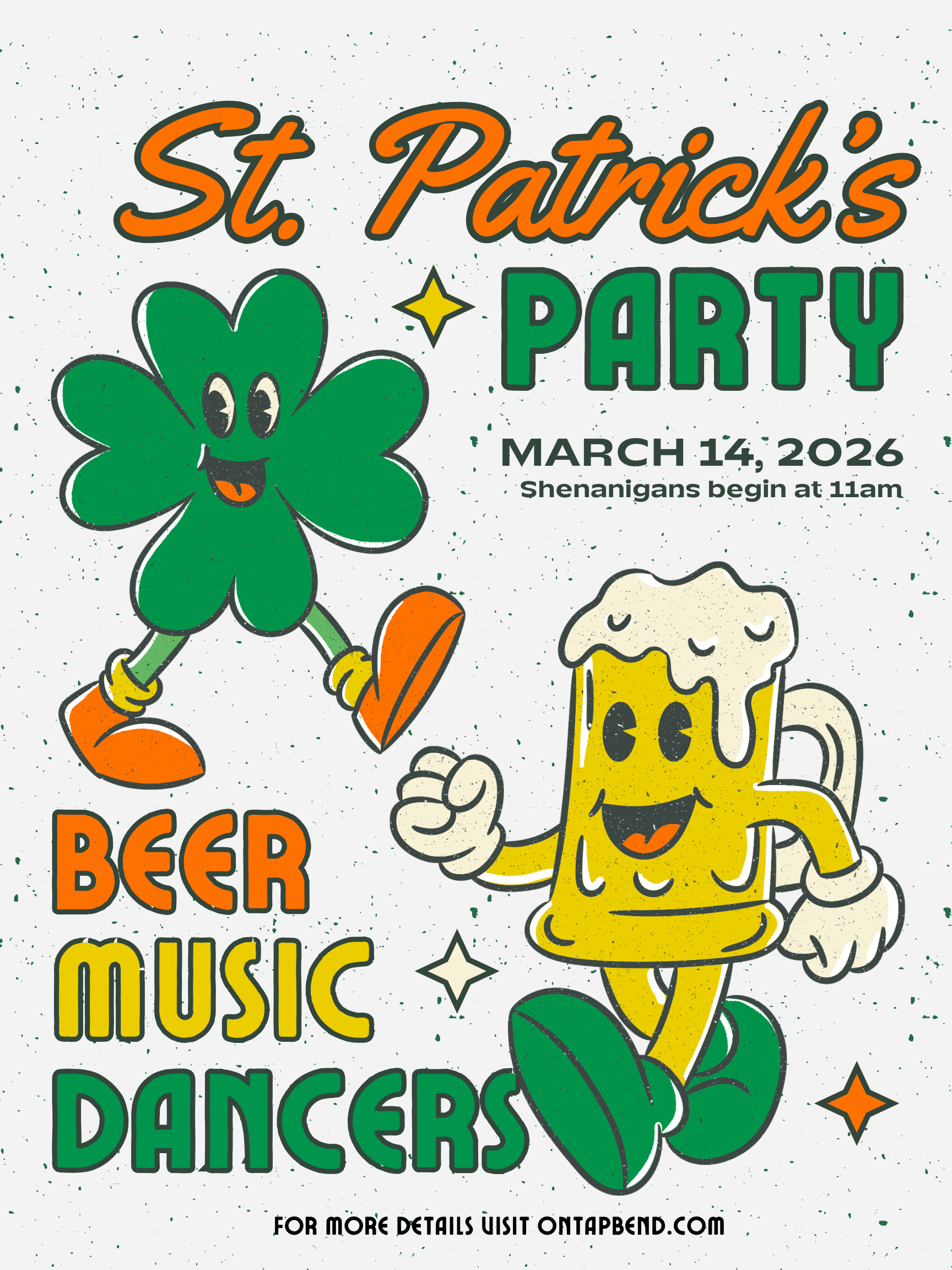 Saturday St. Patrick's Day Shenanigans with The Living Room