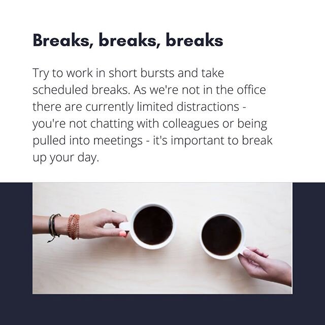 Be sure to schedule your breaks so that your body knows it is coming... We&rsquo;re working in blocks currently and not having  many breaks in the day so make the time for them ☕️ #workingwomen #womensupportingwomen #women #womenempowerment #womeninw
