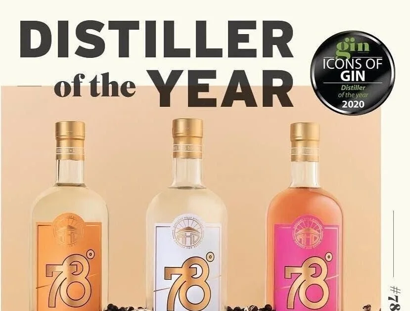 Sacha La Forgia from Adelaide Hills Distillery is the first Australian distiller to be awarded Distiller of the Year at Icons of Gin 2020