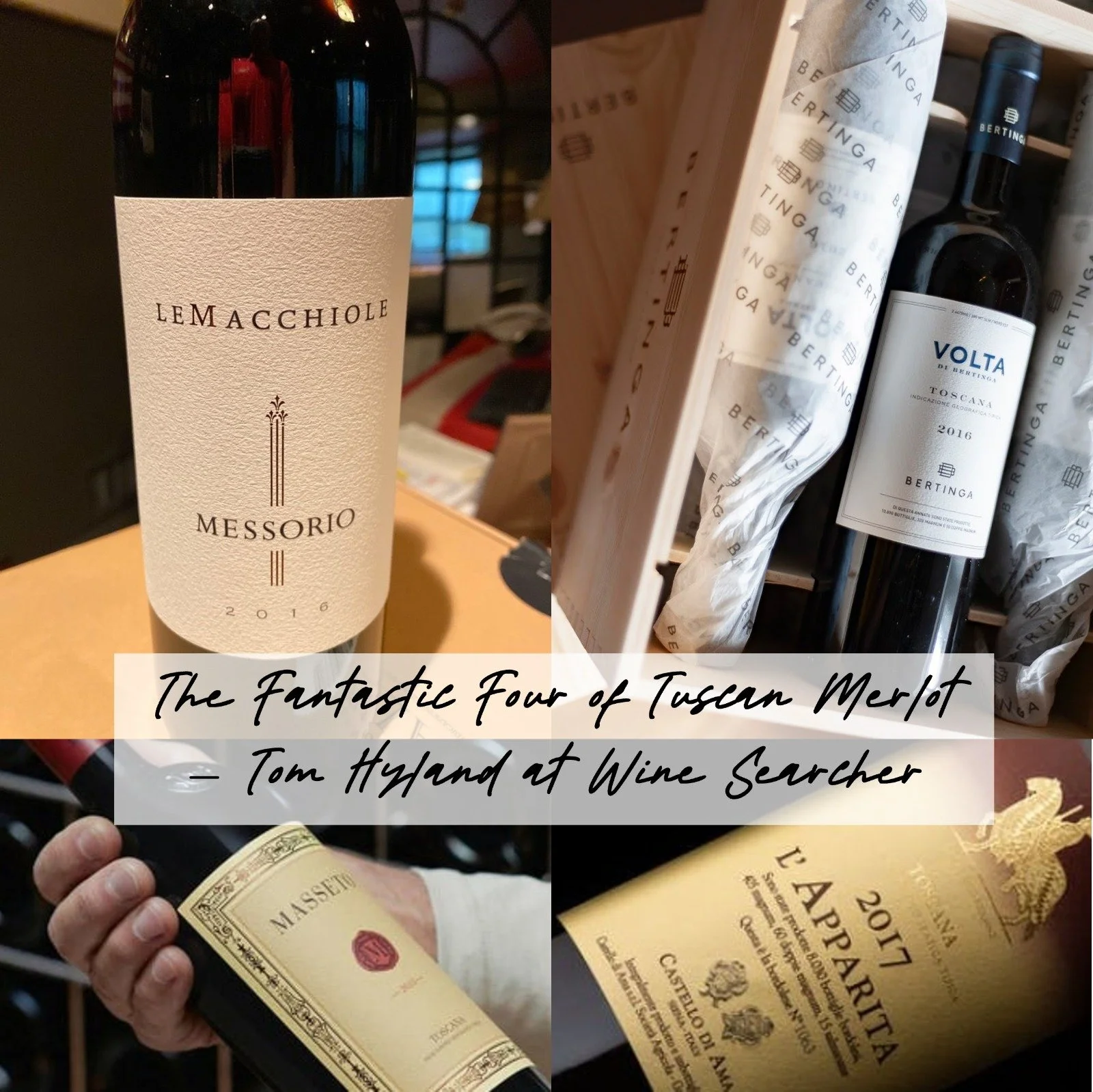 The Fantastic Four of Tuscan Merlot - Tom Hylland / Wine-Searcher.com