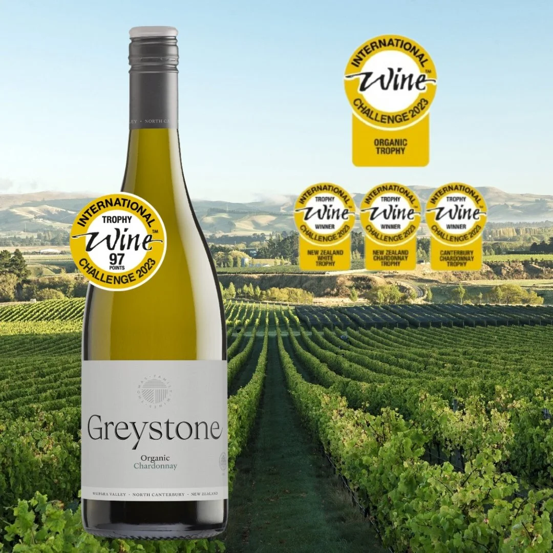 GREYSTONE wines AWARDED CHAMPION ORGANIC TROPHY FROM INTERNATIONAL WINE COMPETITION 2023