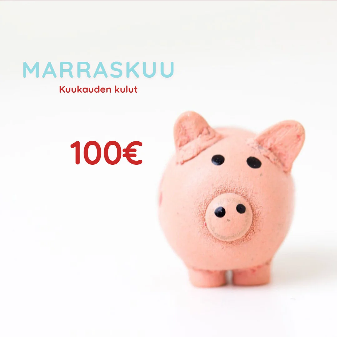 Marraskuun vaatemenot