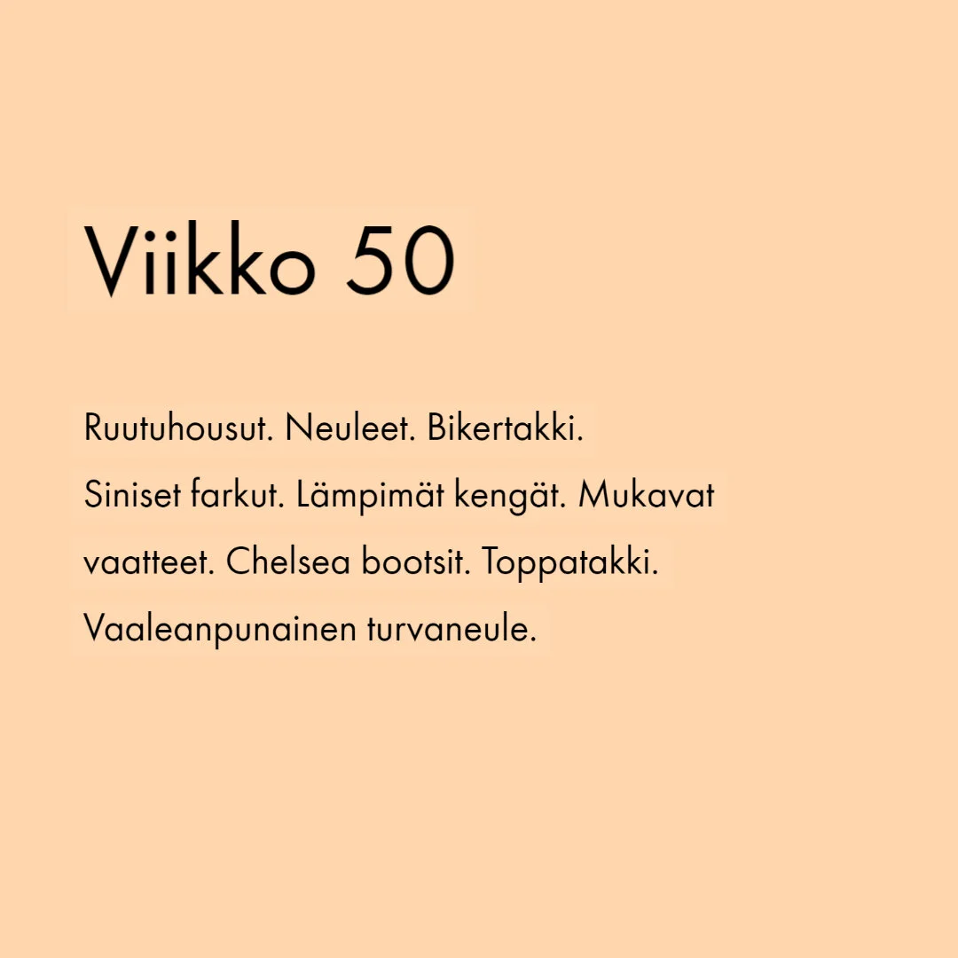 Viikko 50