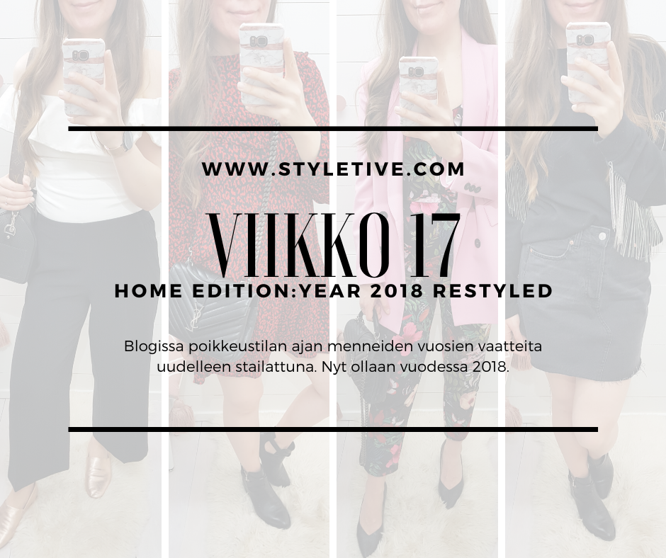 Viikko 17 - Year 2018 restyled