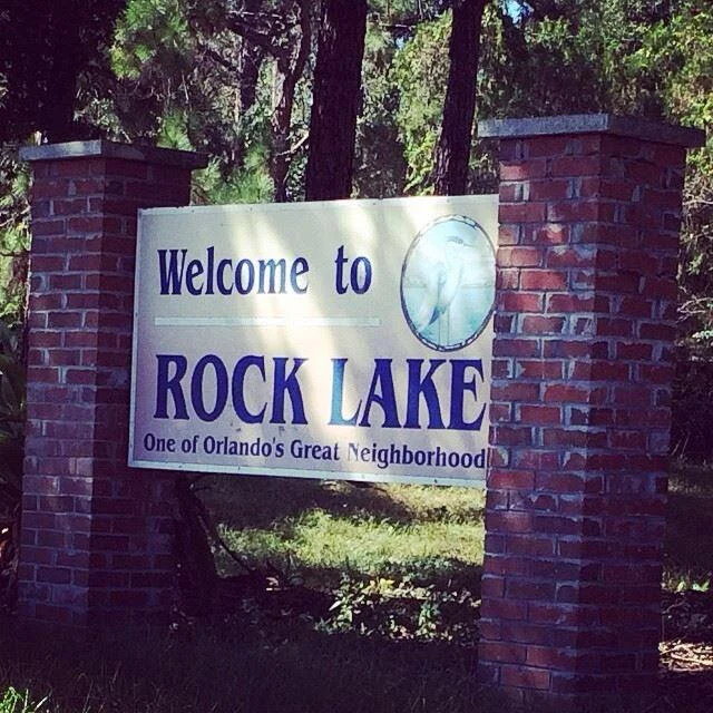 ROCK LAKE Mid-century architectural gem with striking houses. Named “Rock Lake” for its rock limestone shore. Contains Rock Lake Elementary School & Neighborhood Community Center. Earliest house built in 1930 in Orange Grove. Nearly all houses were built between 1955-1958 in Westchester Manor, Tampa Terrace & Rock Lake Shores. Home of the Orlando Union Rescue Shelter for Women and Children.