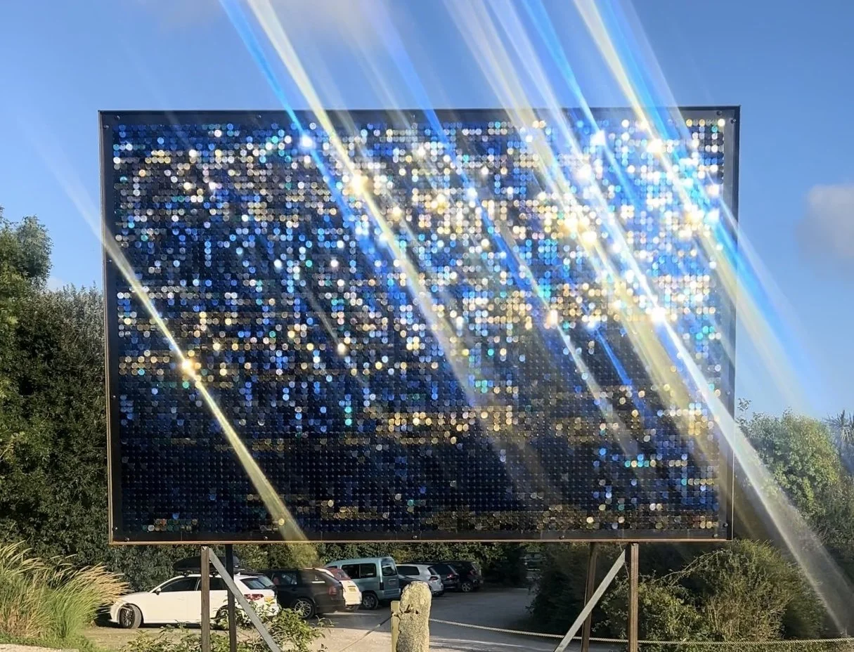 Ellie Reid,A Moment of Being #2, 2024, Steel & sequins copy.jpg