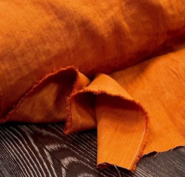 We dye LINEN and natural fabrics to your exact shade.