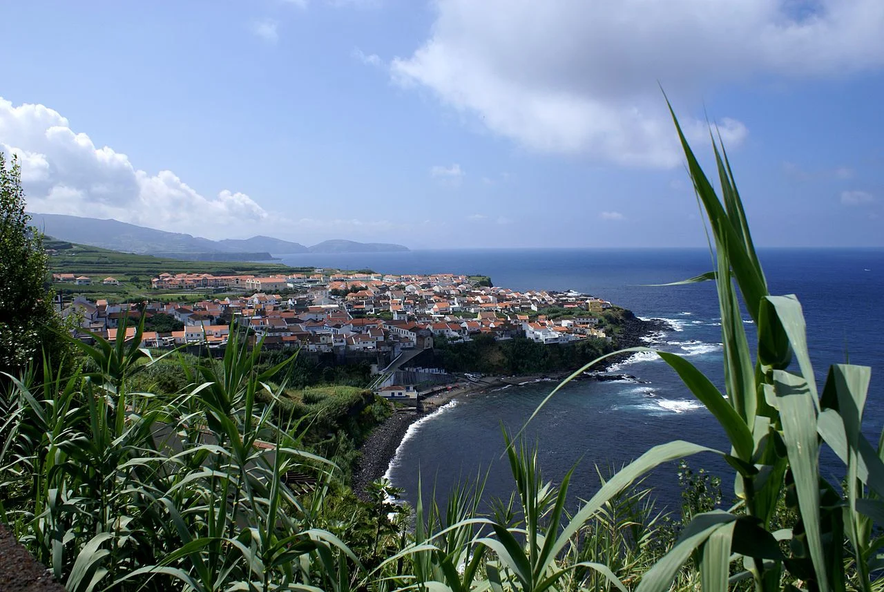Village of Maia, Azores, Portugal