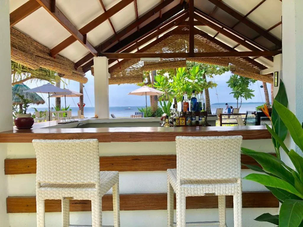 Bar at Chernicole Beach Resort, Siargao