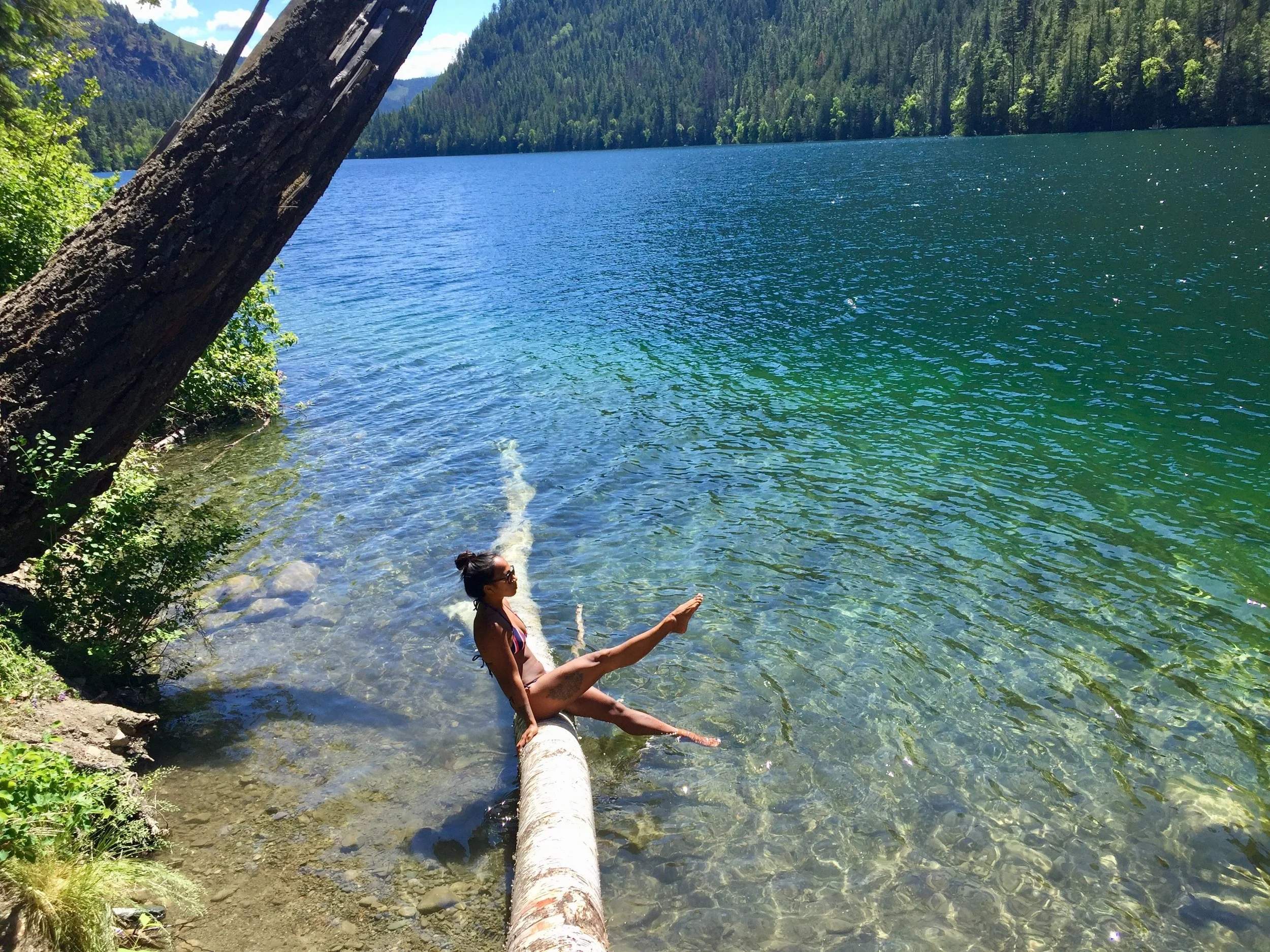 Echo Lake Provincial Park, Okanagan Valley, British Columbia, Canada