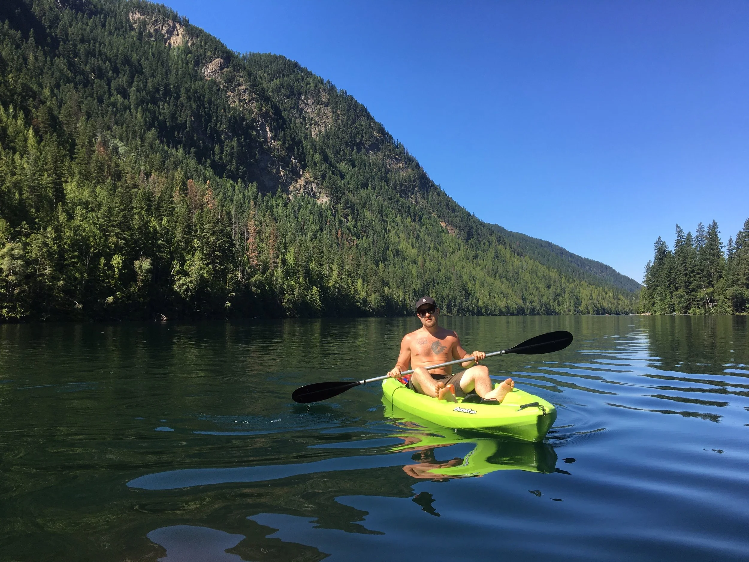 Echo Lake Provincial Park, Okanagan Valley, British Columbia, Canada