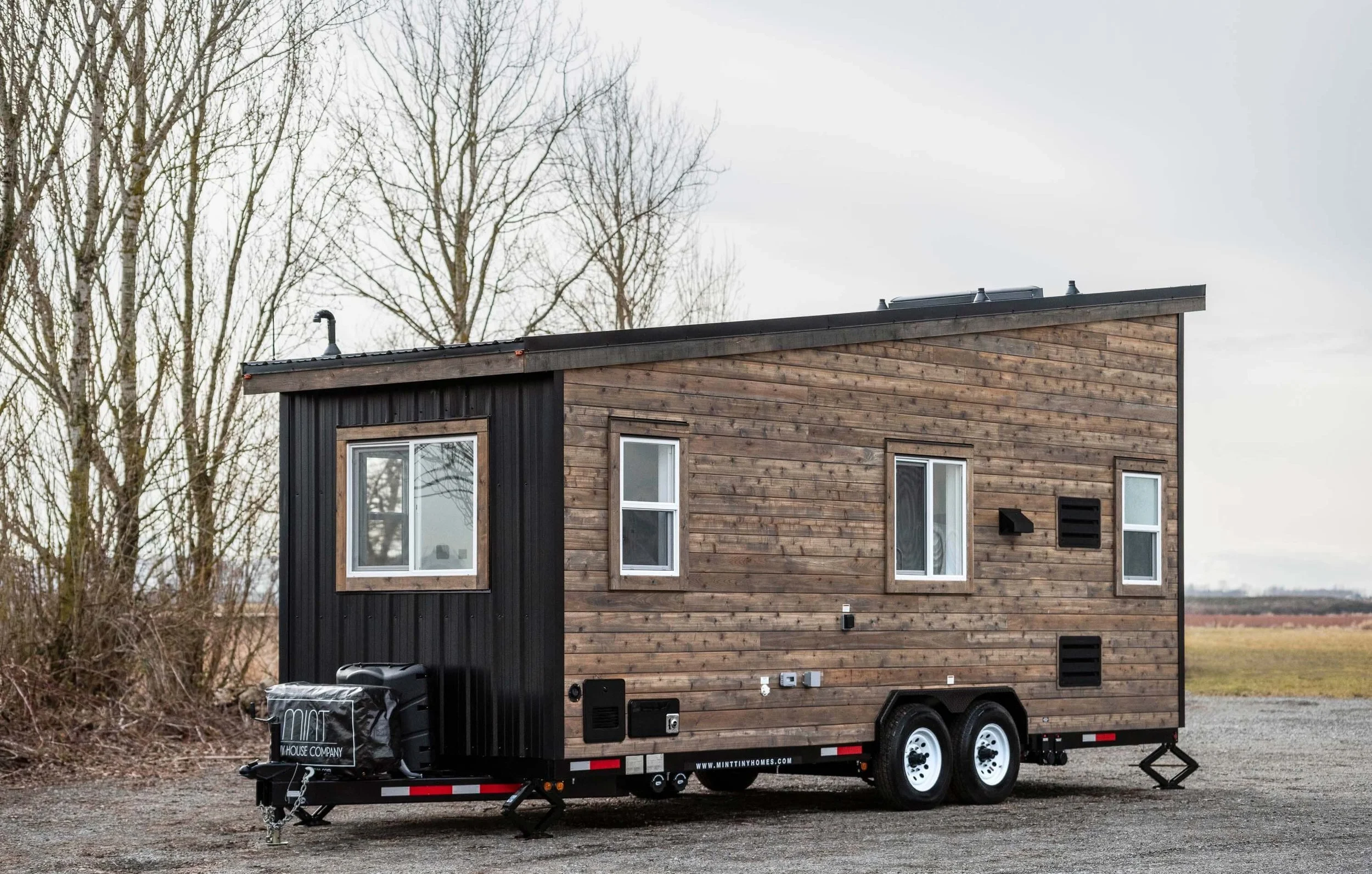 Exterior of the Mint Aero Tiny House