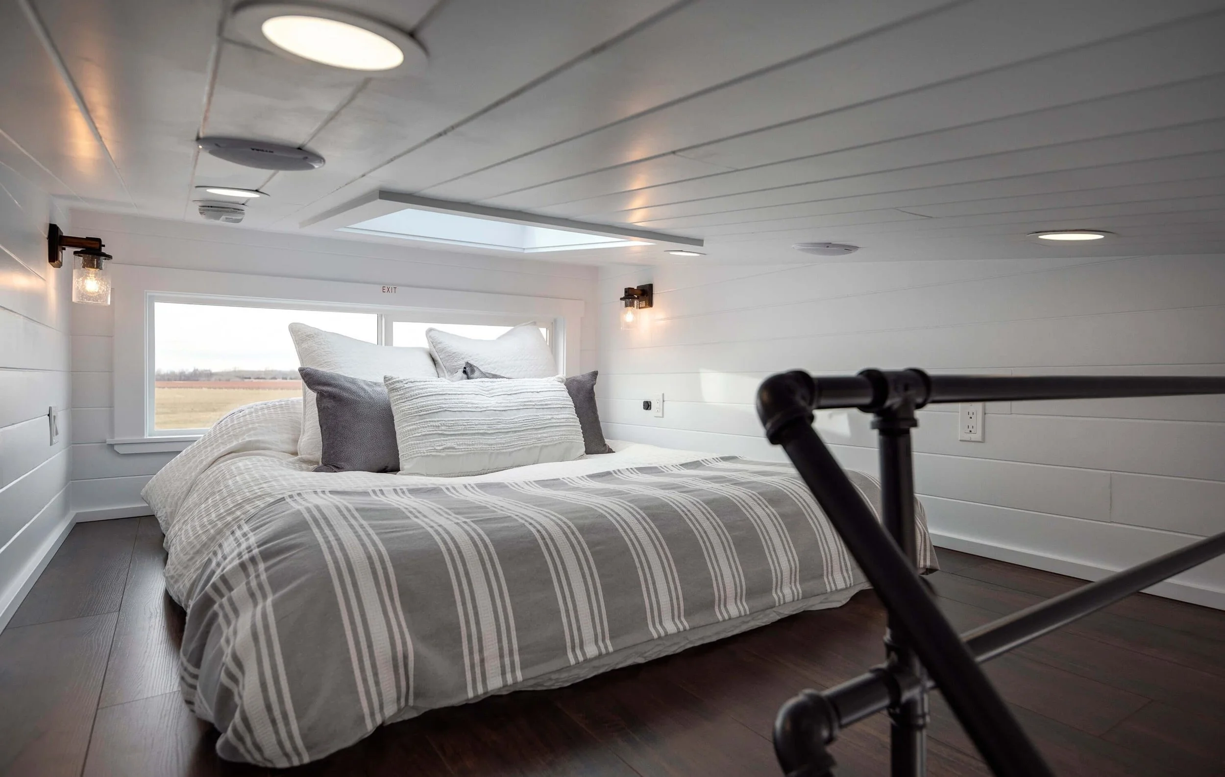 Interior of the Mint Aero tiny house