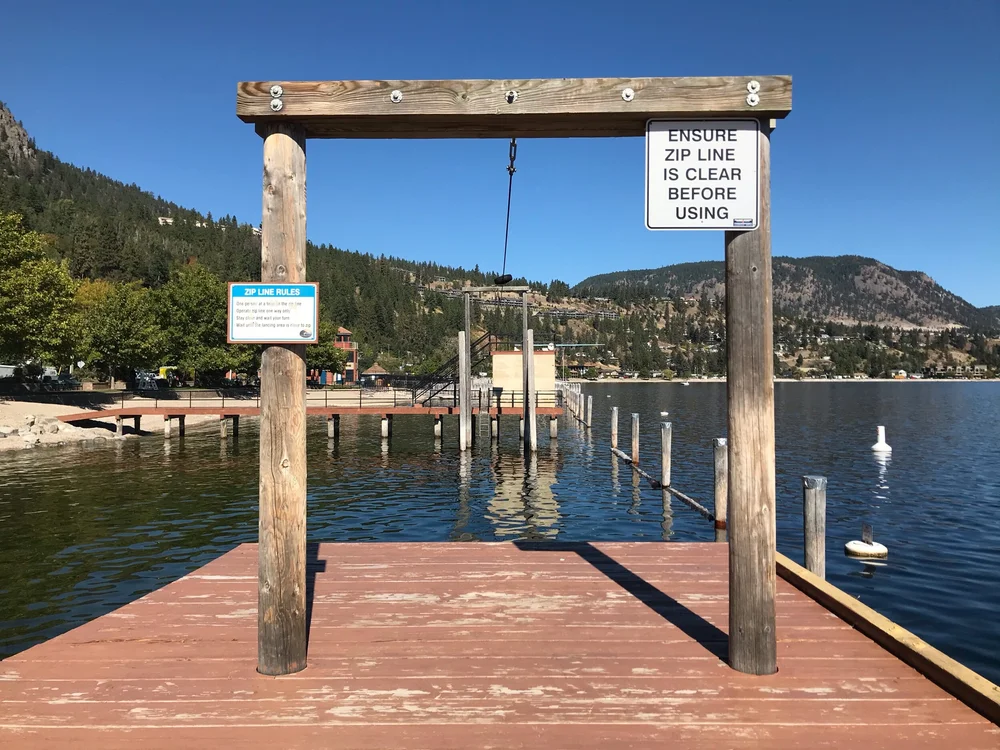 Swim Bay Peachland Exploratory Glory Travel Blog