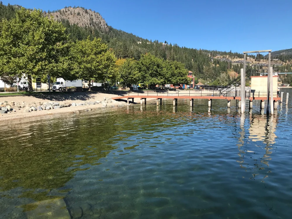Swim Bay Peachland Exploratory Glory Travel Blog