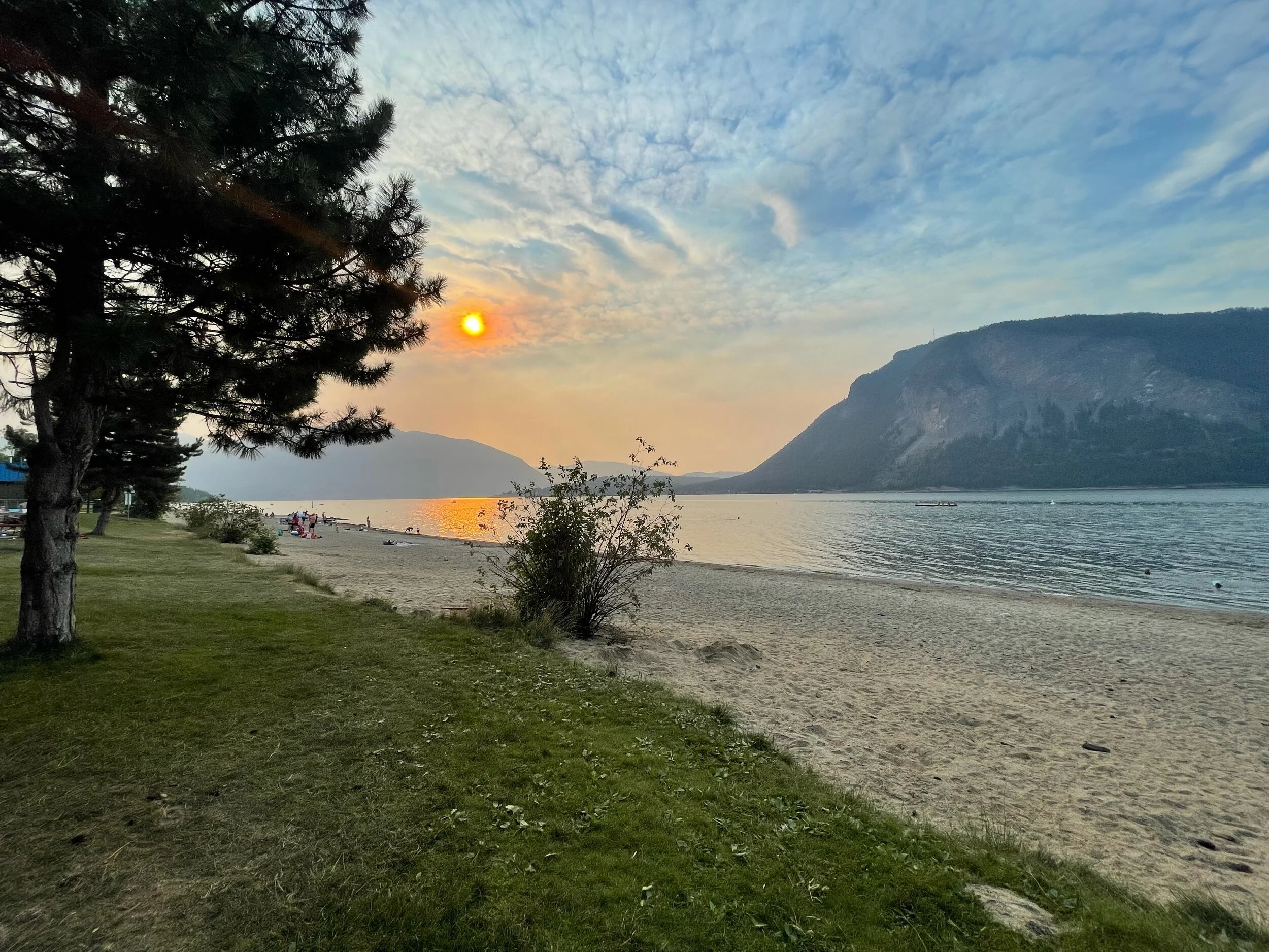 Canoe Beach, Salmon Arm — Exploratory Glory Travel Blog