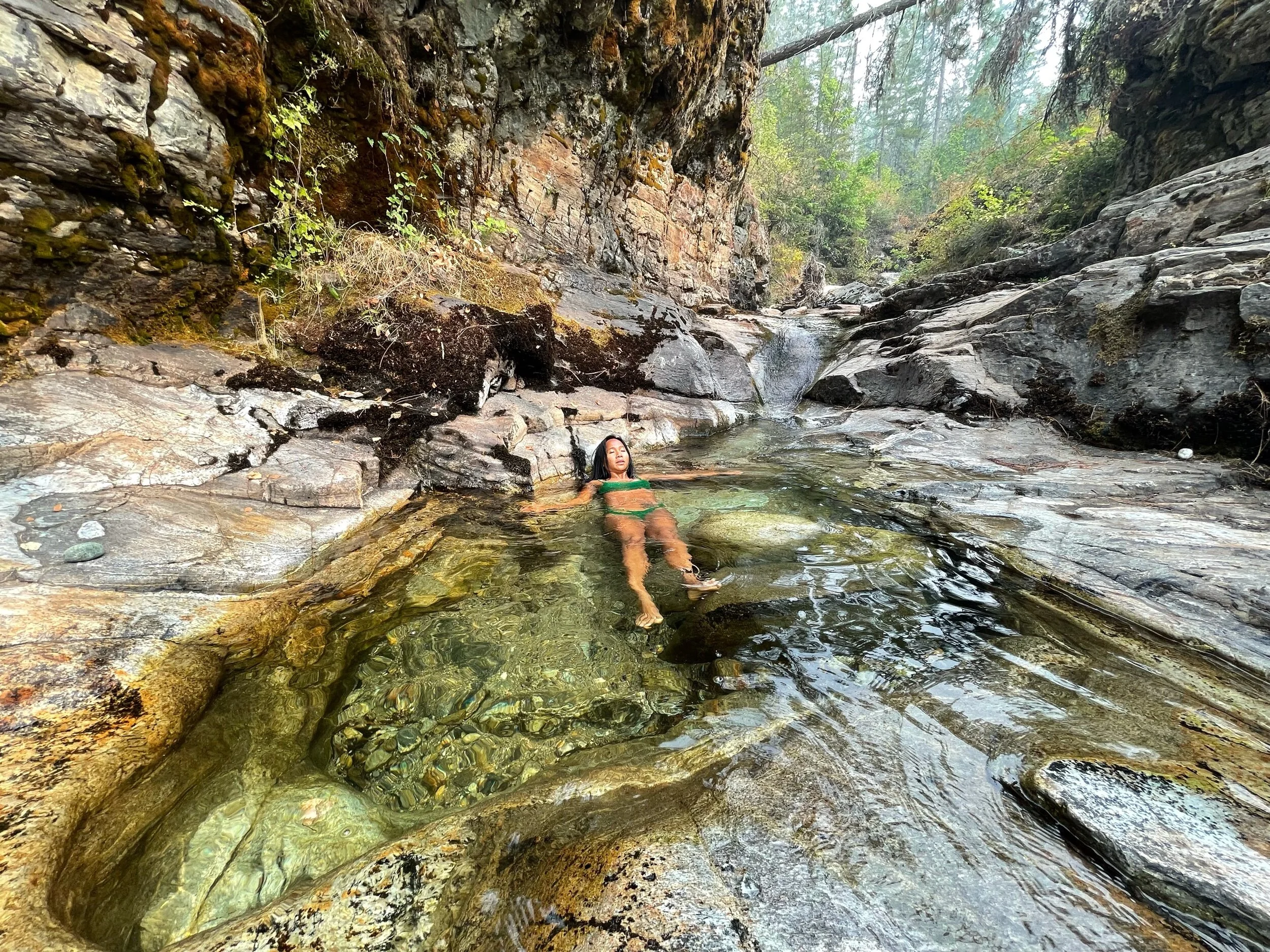 Ashton Creek Natural Waterslides 
