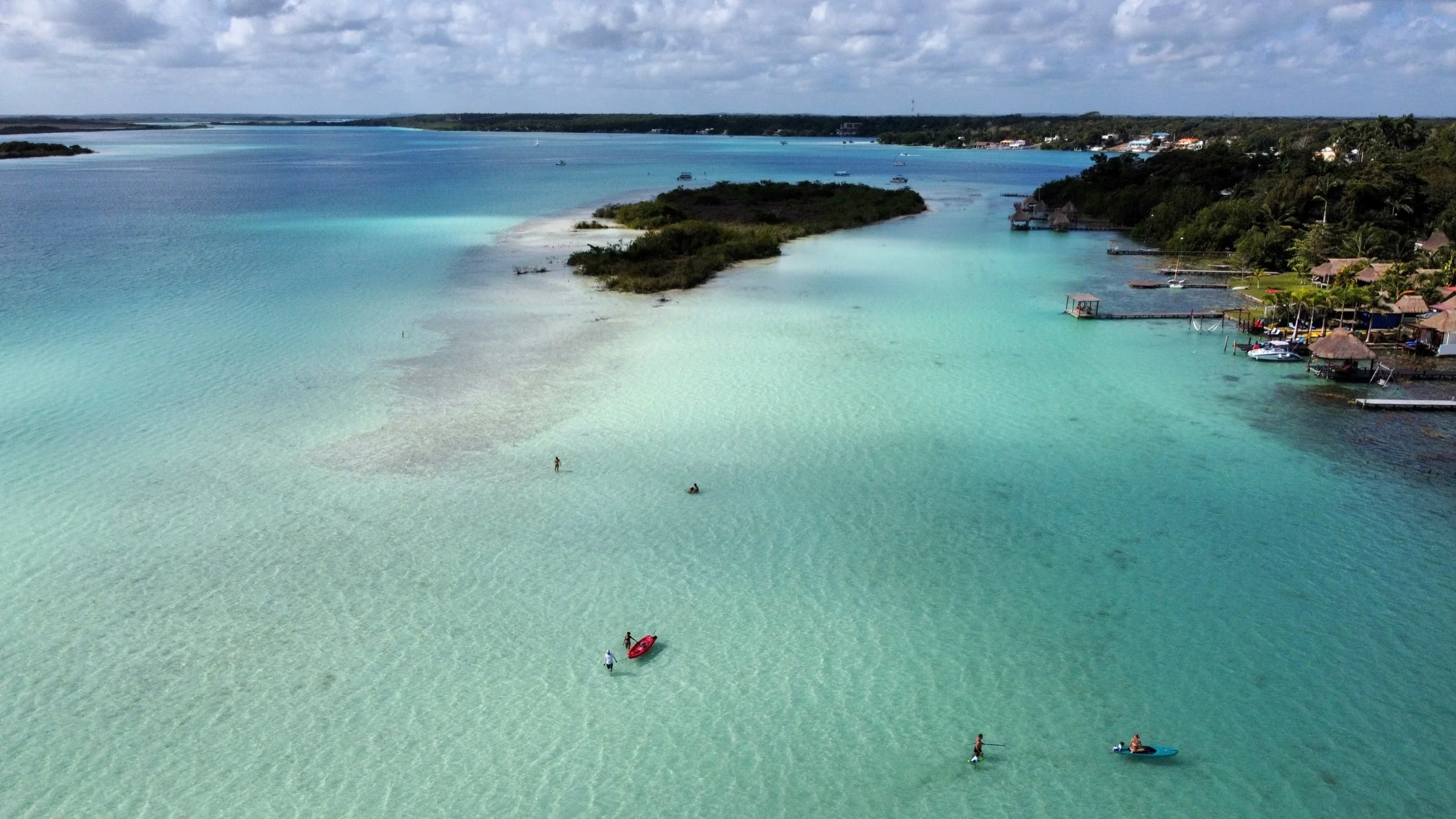 Bacalar Lagoon, México