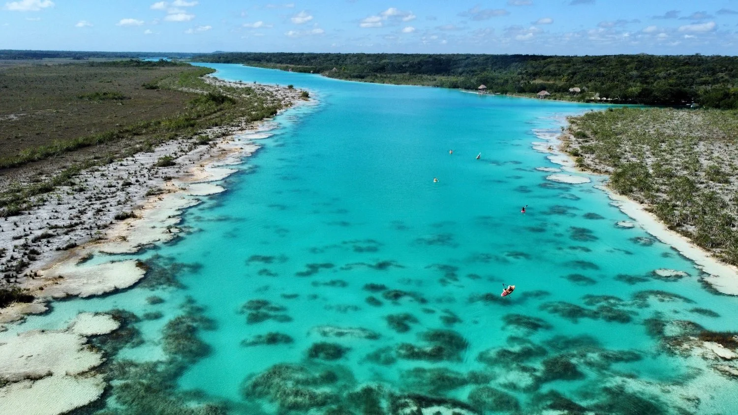 Los Rapidos, Bacalar, México