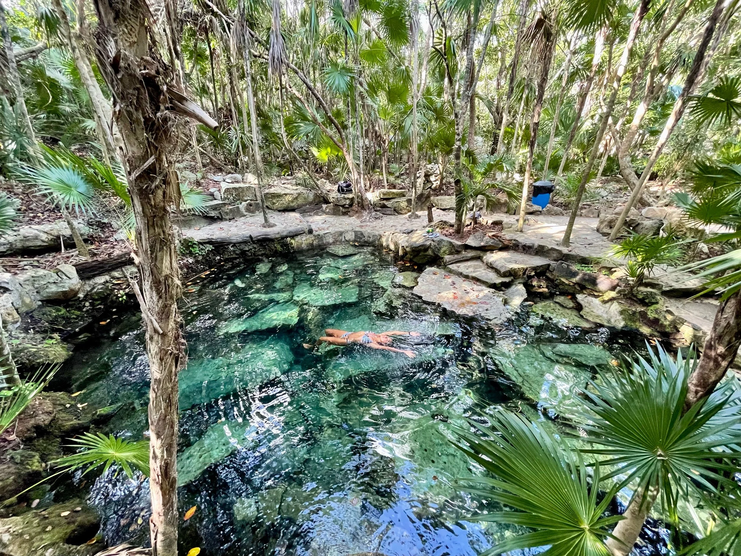 Cenote Azul, Riviera Maya, Mexico